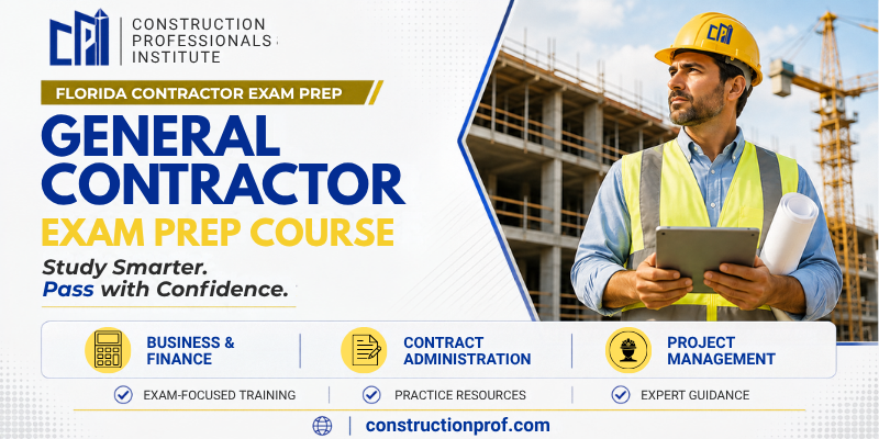 General Contractor Exam Prep Course